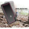 thumbnail image 4 of Clear Back Cover Case for Apple iPhone X (5.8 Inch), iPhone Xs Case 5.8", Shock-Resistant Cover Hard Plastic Durable Silicone Defender Case Protective Rugged Dust Proof Phone Protector Case (Rose), 4 of 6