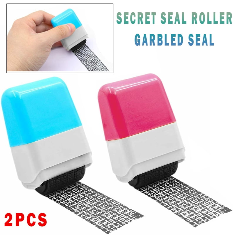 2Pcs Privacy Confidential and Address Blockers, ID Protection Roller