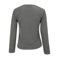 thumbnail image 6 of Only Moment T-Shirt Women Summer Soft Long Length Short Sleeve Casual Loose Basic Daily Tee Tops, 6 of 9