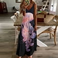 thumbnail image 3 of Jellyfish Ocean Style Sleeveless Dress for Women Clothing Female Women's Summer Skirt, 3 of 7
