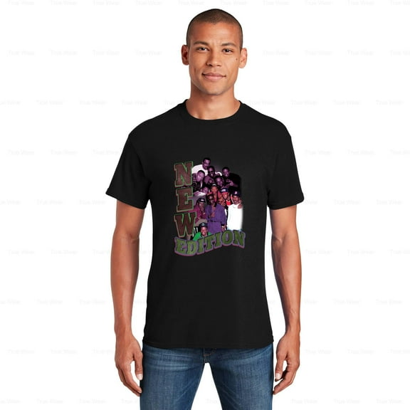 WéarCLOTHING New Edition R&B Music Group Singer T-Shirt Unisex, Cotton, Classic, Music, Band , for Unisex, up to size 5XL