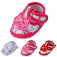thumbnail image 4 of LNMQLPDBS Baby Girl Shoes Infant Mary Jane Flats Soft Soles Slip-Resistant Bowknot Princess Wedding Dress Shoes Toddler Crib Shoes, 4 of 7