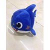 COUTEXYI Baby Shark Singing Plush Toy Music Sound Glowing Electric Shark Toy Baby Doll Stuffed Plush Toys with Night Light