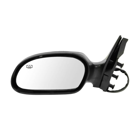 TRQ Fixed Heated Power Textured Door Mirror LH Left Driver Side for Taurus Sable MRA06233 Fits select: 2000-2007 FORD TAURUS, 2000-2005 MERCURY SABLE