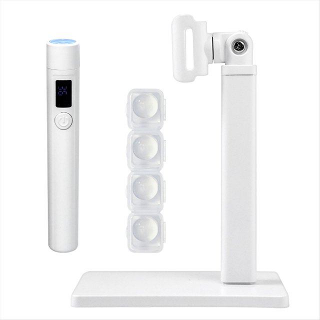 Mini Lámpara UV LED Profesional para Manicura con Pantalla, Recargable, Portátil, Lámpara UV Vertical para Manicura.