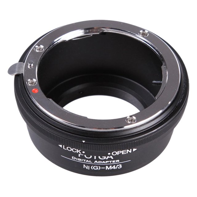 Adaptador de Lente de Cámara de Metal Negro para / 3 GX8 Hugo Anillo de adaptadores de lentes de cámara