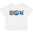 thumbnail image 3 of Inktastic Airplane Eat Sleep Fly Boys or Girls Toddler T-Shirt, 3 of 5