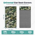 thumbnail image 4 of FLORICH Towel Car Seat Covers, Sweating Microfiber Seat Cover for Cars with Non-Slip Strap, Suitable for Post Gym Workout, Running, Swimming, Beach and Hiking, FC08, 4 of 9