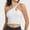 White, variant on Great Gifts for Less Ofreoo Sports Bras for Women One Shoulder Sports Bras Workout Right Strap Yoga Underwear Cute Medium Support Crop Tops