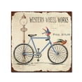 thumbnail image 2 of Trademark Fine Art Jean Plout Bike 5 Canvas Wall Art - 14x14, 2 of 4