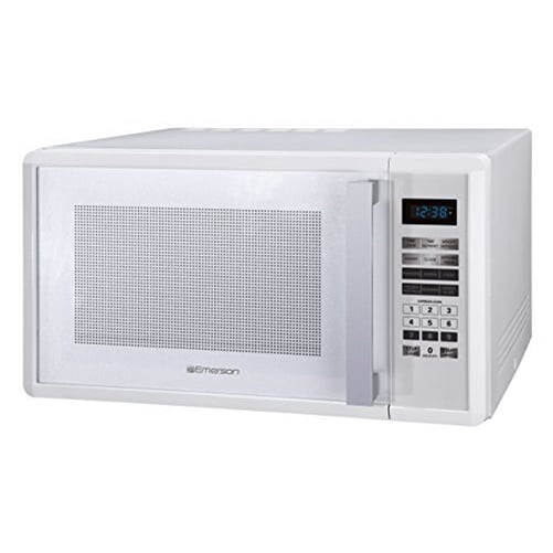 Emerson 1.1 CU. FT. 1000 Watt, Touch Control, White Microwave Oven