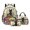 Cat Butterfly Daisy Flower, variant on Xoenoiee Bee Honeycomb Print School Backpack for Kids Teens Lightweight Schoolbag Bookbag with Lunchbox and Pencil Case, 3 Piece School Backpack Set Back to School Gifts to Boys and Girls