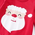 thumbnail image 5 of Odeerbi Baby Boys Girls Clothes Christmas Santa Claus Rompers Cotton Jumpsuits Winter Baby Long Sleeve Bodysuit Newborn Christmas Crawling Clothes Onesie Red, 5 of 8