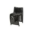 thumbnail image 6 of Boraam 24" Lorenzo Black Rope Counter Stool Set of 2, 6 of 13