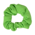 thumbnail image 5 of Motique Accessories Small Hair Scrunchies Cotton Hair Bobble for Womens - Set of 3 - Neon Green, 5 of 5