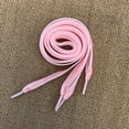 thumbnail image 3 of OULII Wide Flat Shoelaces Pink for Loafers Slip-Ons, 3 of 6