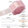 thumbnail image 3 of 1800 cintas para párpados, pegatinas instantáneas para párpados, cintas autoadhesivas para ojos, pegatinas de fibra para párpados dobles para monopárpados desiguales y caídos con capucha Z, 3 of 5