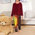thumbnail image 6 of Fuzoiu Tennis Ball On Fire And Water Print Teenagers' Pajama Pants,Lounge Pants with Elastic Waistband and Pockets,Long Pajama Pants for Boys and Girls-XS(5-6), 6 of 6