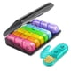 thumbnail image 1 of Caja De Medicamentos Semanal, Organizador De Medicamentos De 7 Días, 21 Compartimentos, Transparente 3 Veces Al Día Para Uso Diario, 1 of 8