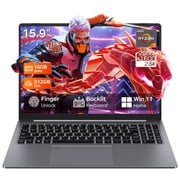 RNRUO 15.9" Gaming Laptop, 16GB DDR5 RAM 512GB SSD, AMD Ryzen 7 7735HS, 8 Cores up to 4.75GHz, 2560x1600 Display Fingerprint Backlit KB, WiFi6 BT5.3, Windows 11 Computer for Gaming, Business, Study