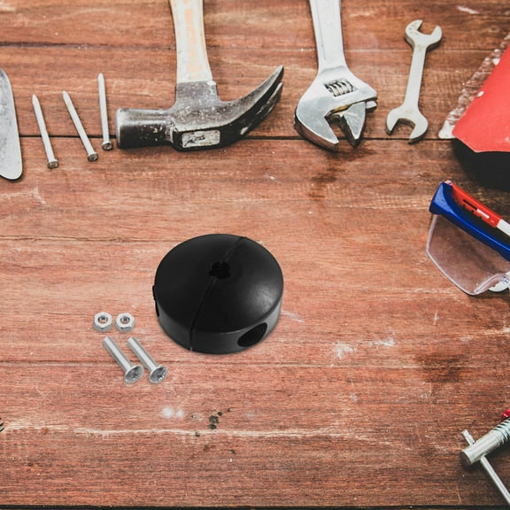 PBPBOX Hose Bumper Ball Stop Adjustable Rubber Hose Reel Accessories Black 1Pack