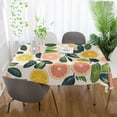 thumbnail image 3 of Yayeee Tablecloths 54" x 54" Rectangle Wrinkle Resistant Party Table Cover, Citrus Fruits, 3 of 8
