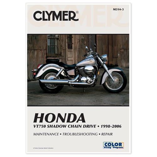 Clymer Repair/Service Manual '98-06 VT750 Shadow Chain Drive ACE/Spirit/Deluxe (M314-3)