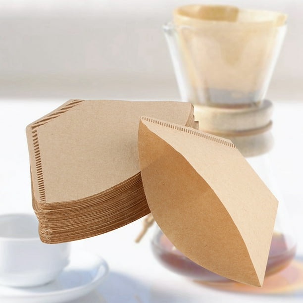 Tazas de Conos de Papel de filtro de café NikouMX 100x sin blanquear
