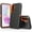 Orange, variant on Hotpom for Samsung A35 5G Case Heavy Duty Shockproof Dust/ Drop Proof Full Body Protection Rugged Durable Women Men universal Phone Cover, Purple/ White
