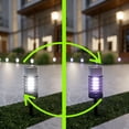 thumbnail image 1 of Lámpara solar antimosquitos: repelente de insectos para exteriores y lámpara de jardín 2 en 1 con control de dos modos, luz decorativa resistente a la intemperie para caminos de jardín., 1 of 6