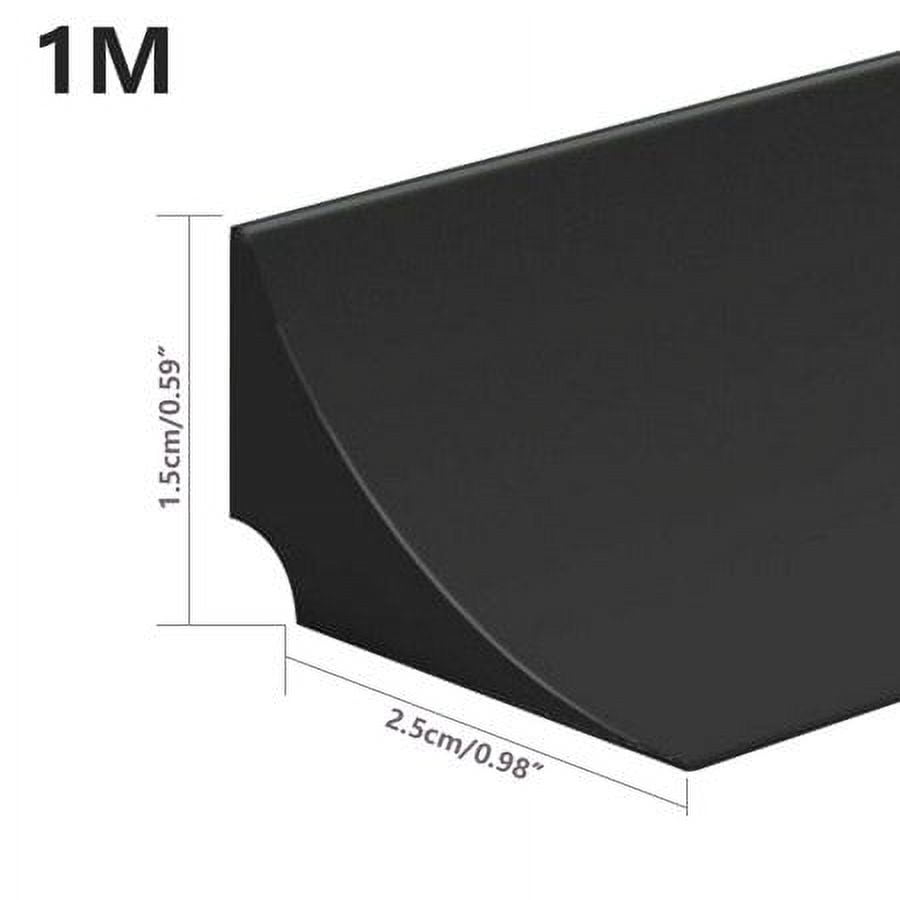 1M-4M Water Barrier for Sink, Silicone Water-Blocking Self-Adhesive Splash Guard, Suitable for The Gap Between the Shower Kitchen Countertop Sink and Cooktop,by