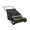 Black, variant on 26 Inch Push Lawn Sweeper, 7 Cu.ft Large Capacity Leaf Collector with 4 Spinning Brushes, Adjustable Height Heavy Duty Steel Frame Lawn Sweeper with Rubber Wheels for Yard Garden Grass Leaves Debris