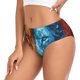 thumbnail image 2 of Balery Red And Blue Fire Lion Ropa Interior de Algodón para Mujer con Dibujo – Braguitas Cómodas y Elásticas, Estilo Clásico-Small, 2 of 6