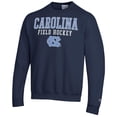 thumbnail image 2 of Men's Champion Navy North Carolina Tar Heels Field Hockey-Stack Powerblend Pullover Sweatshirt, 2 of 3