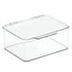 thumbnail image 1 of Caja organizadora de almacenamiento MDesign, paquete de 8, transparente, 1 of 9