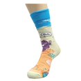 thumbnail image 5 of Fish Feast sous la Mer de Sock Panda (Petit Adulte - Tailles de Chaussures 2-5), 5 of 5