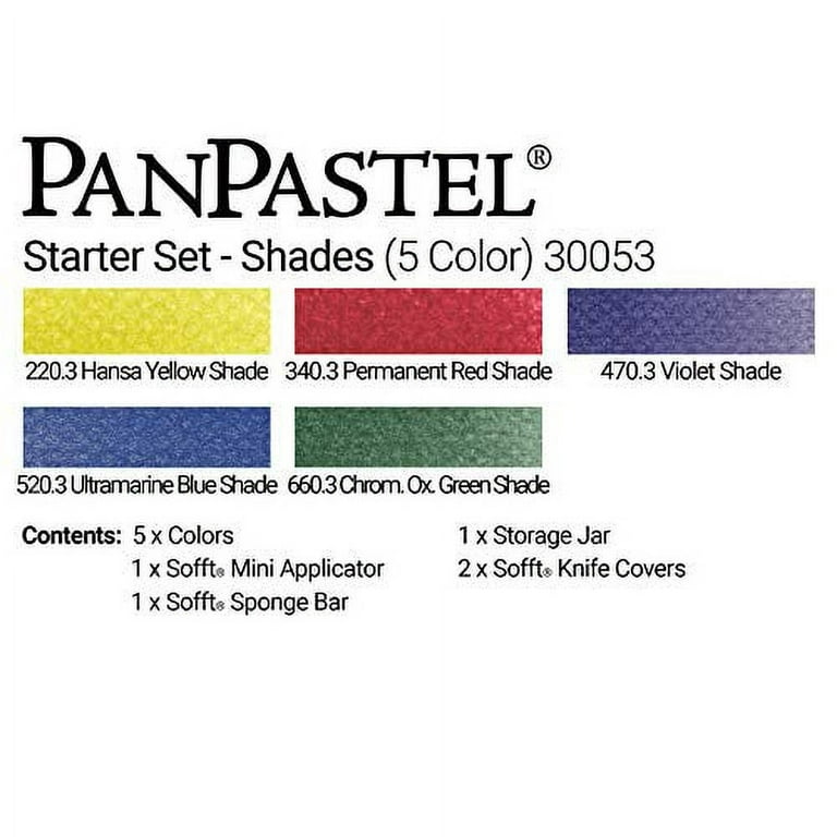 PanPastel - Ultra Soft Artist Pastel 7 color Set (9ml) - Landscape Colors :)