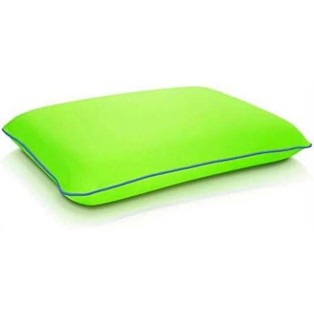 Fun Pillow Memory Foam Standard 16" X 24", Green