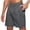 3# Dark Gray, variant on Mens Hiking Cargo Shorts 10" Quick Dry Lightweight Casual Summer Outdoor Golf Shorts with Zipper Pockets Army Green 2XL
