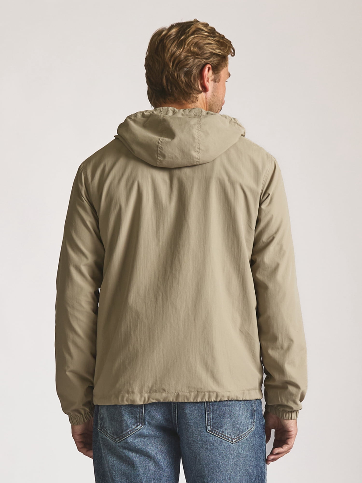 Chaps Men’s and Big Men’s Heritage Hooded Rain Jacket, Sizes S–2XL
