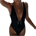 thumbnail image 1 of Bikini Top for Women Polyester Removable Bra Pad Camisole Swimsuit 1 Set, 1 of 6