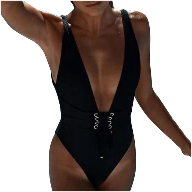 Bikini Top for Women Polyester Removable Bra Pad Camisole Swimsuit 1 Set
