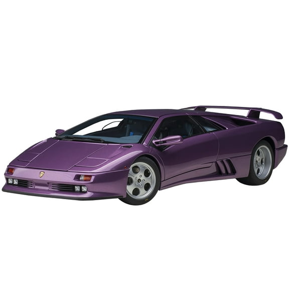 Lamborghini Diablo SE30 Viola Purple Metallic 1/18 Model Car by Autoart