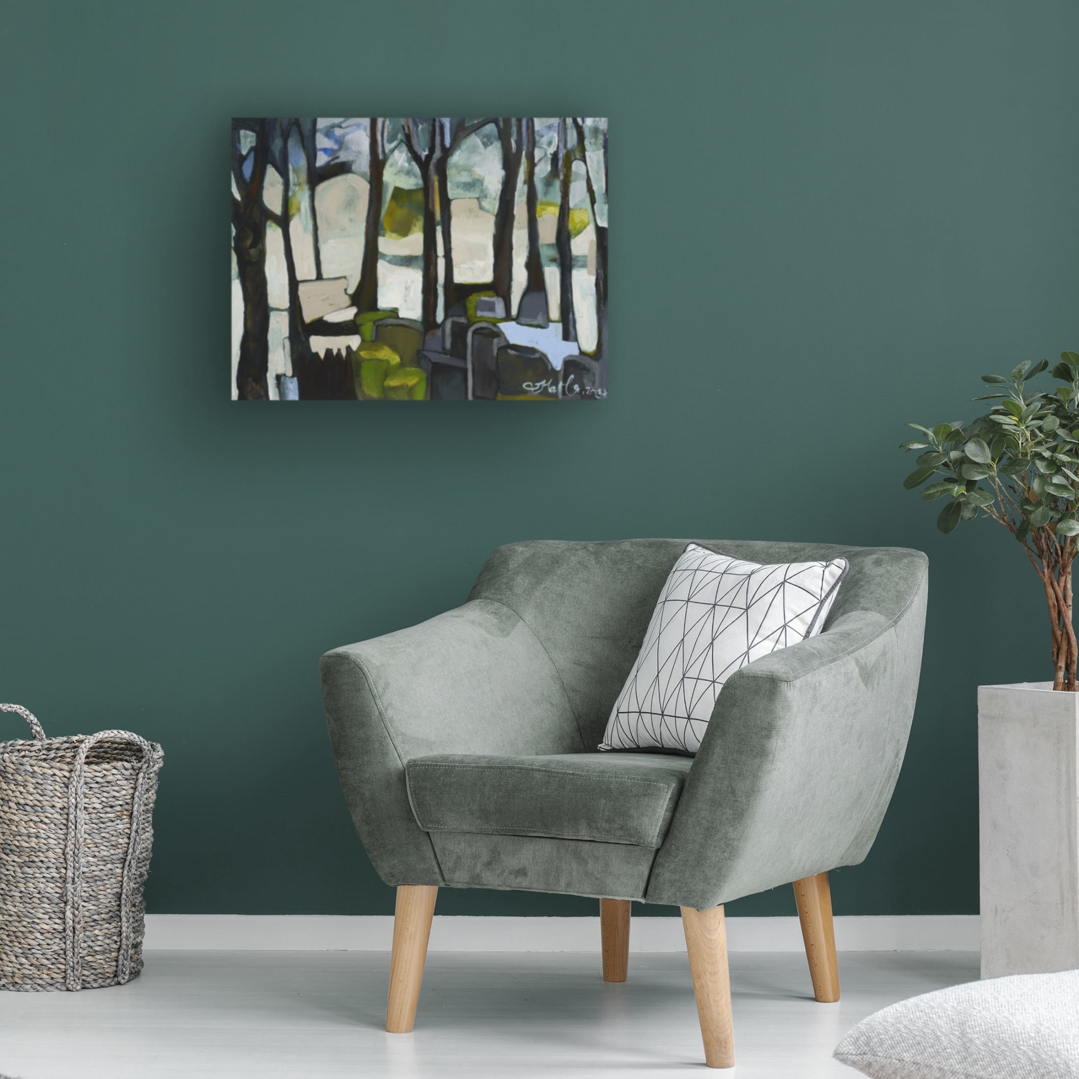 Trademark Fine Art Erin McGee Ferrell A Quiet Place Canvas Wall Art
