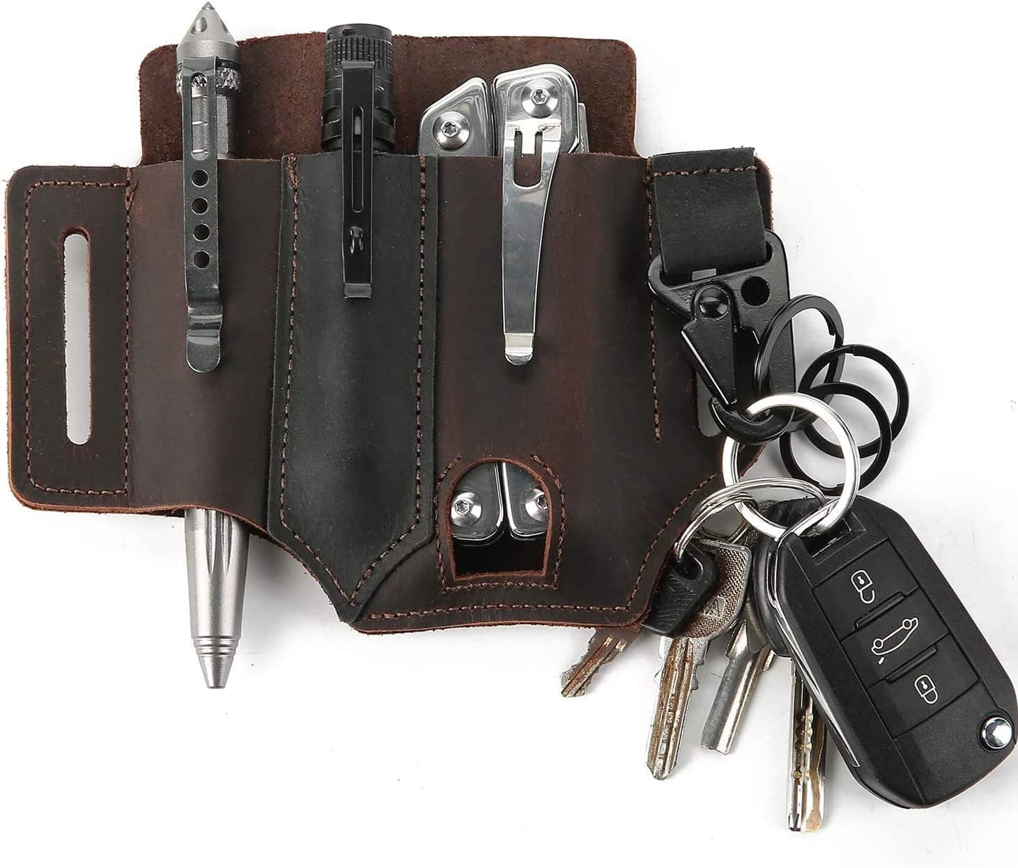 Multitool Sheath for Belt, Multitool Sheath,Leather Flashlight Holster