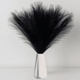 thumbnail image 6 of Faux Pampas Grass,18In/45Cm Artificial Grass 5 Stem Pompous Flower Arrangement for (Black), 6 of 6