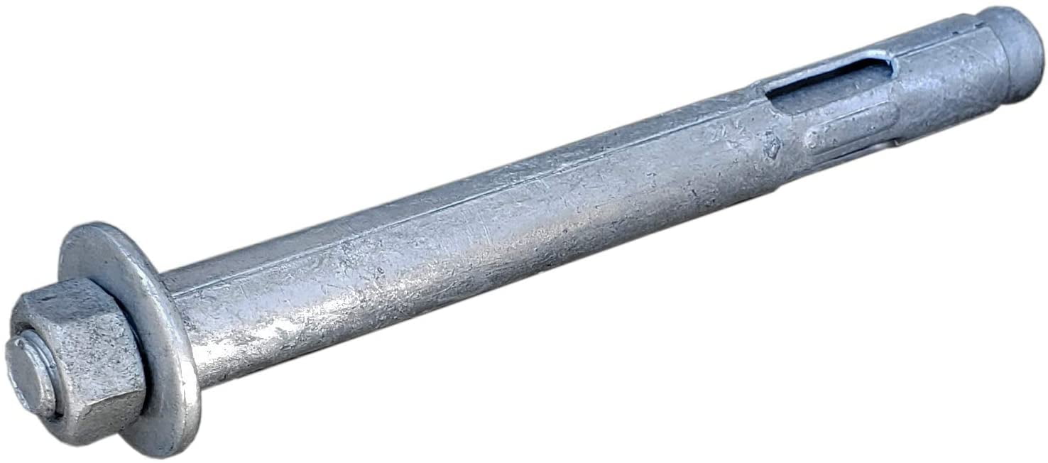 1/2" x 5" Sleeve Anchor Hot Dip Galvanized Hex Head 20pcs per Box