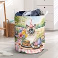 thumbnail image 3 of Happy Mother's Day Ragdoll with Sweets and Flowers at a Picnic Foldable Laundry Basket Cat Lover Kitten Owner Gifts Idea Organizer Storage with Handles - 13005, 3 of 5