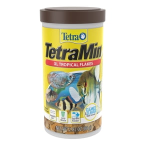 Tetra TetraMin XL Tropical Flakes Fish Food, 2.82 oz