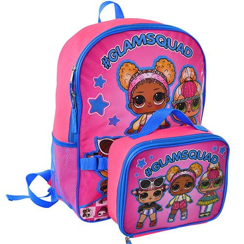 Licensed LOL 16" Backpack with Lunch Bag